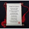 5 x 7 I AM Rescued Pet Scroll Plaque